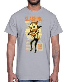 slashing party eeh 1072#- art pop art- Cotton Tee
