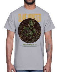 slime monster 1075#- art pop art- Cotton Tee
