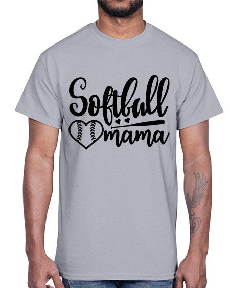 softball mama 2274#- softball- Cotton Tee