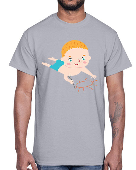 summer characters 65#- summer- Cotton Tee