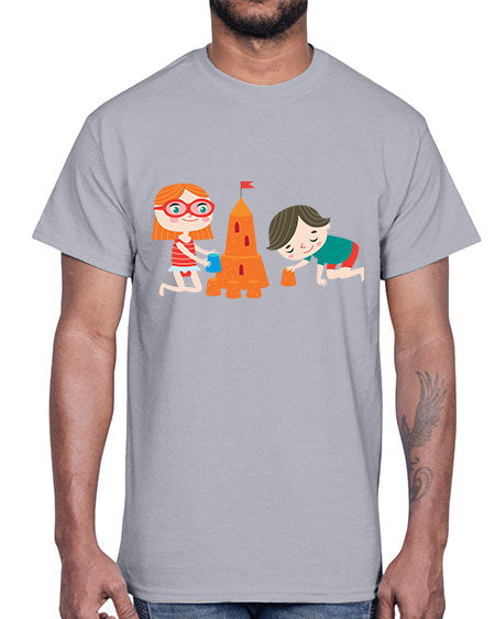 summer characters 66#- summer- Cotton Tee