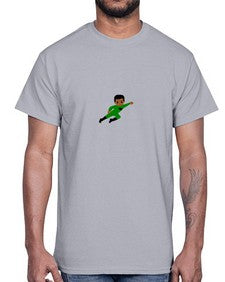 super kid 6#- black boys or men- Cotton Tee