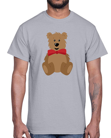 teddy bear 261#- bears - animals- Cotton Tee