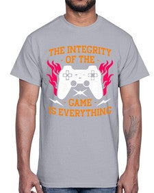 the integrity of the game 155#- video games- Cotton Tee