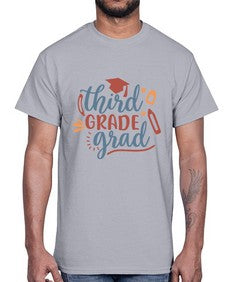 third grade grad 959#- third grade- Cotton Tee