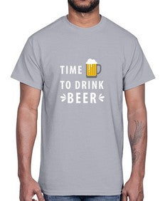 time to drink 1656#- beer- Cotton Tee