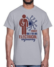 trust me Im an electrical engineering Style 454#- engineer- Cotton Tee