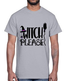 witch please 14#- witch- Cotton Tee