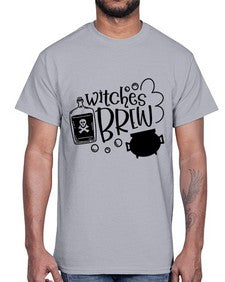 witches brew 8#- witch- Cotton Tee