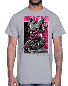 worldatwartshirtdesign 1254#- art pop art- Cotton Tee