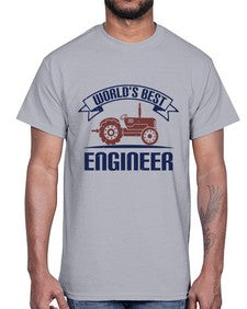 worlds best engineer Style 478#- engineer- Cotton Tee