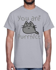 you are purrfect- cats- Cotton Tee