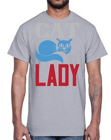 cat lady Style 31#- cats- Cotton Tee