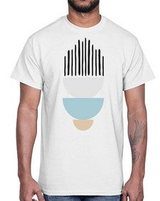 Abstract Shape 190#- art pop art- Cotton Tee