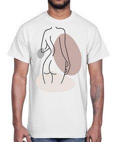 Abstract Shape 195#- art pop art- Cotton Tee