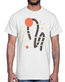 Abstract Shape 198#- art pop art- Cotton Tee