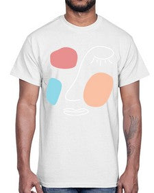 Abstract Shape 201#- art pop art- Cotton Tee