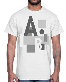 Abstract Shape 215#- art pop art- Cotton Tee