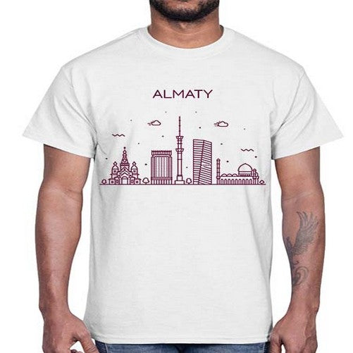 Almaty 306#- cities- Cotton Tee