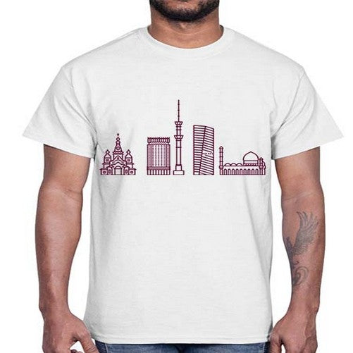 Almaty 307#- cities- Cotton Tee