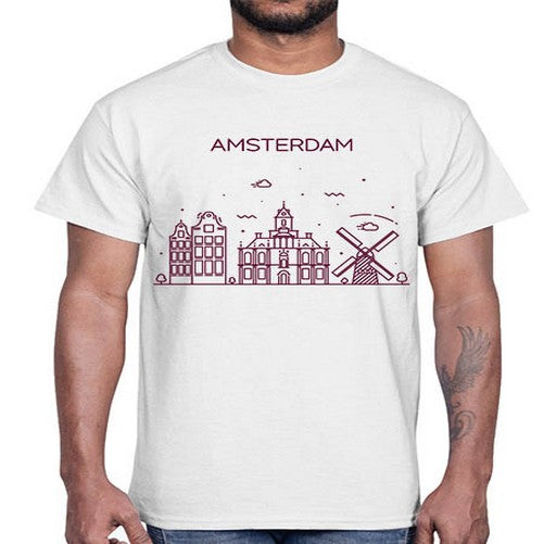 Amsterdam 318#- cities- Cotton Tee