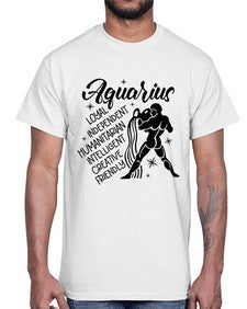 Aquarius 72#- aquarius- Cotton Tee