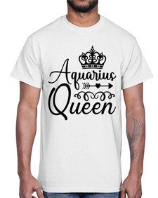 Aquarius queen 74#- aquarius- Cotton Tee