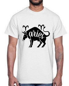 Aries 104#- aries- Cotton Tee