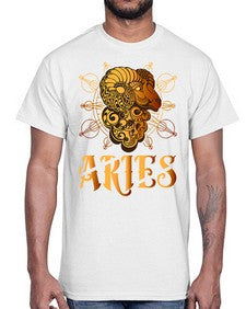 Aries 121#- aries- Cotton Tee