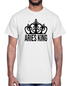 Aries king 107#- aries- Cotton Tee