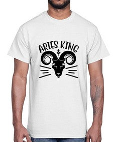 Aries king 109#- aries- Cotton Tee