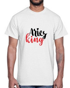 Aries king 96#- aries- Cotton Tee
