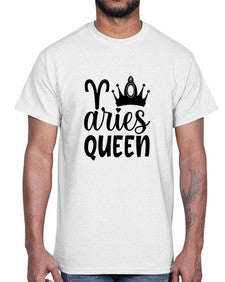 Aries queen 118#- aries- Cotton Tee