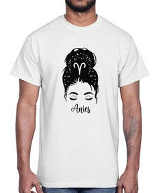 Aries woman- aries- Cotton Tee