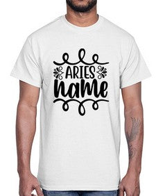 Ariesname 112#- aries- Cotton Tee