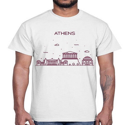 Athens 366#- cities- Cotton Tee
