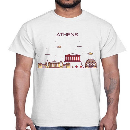 Athens 369#- cities- Cotton Tee
