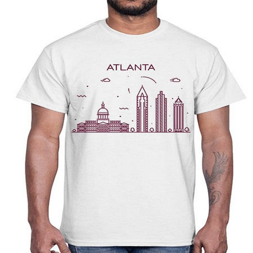 Atlanta 372#- cities- Cotton Tee