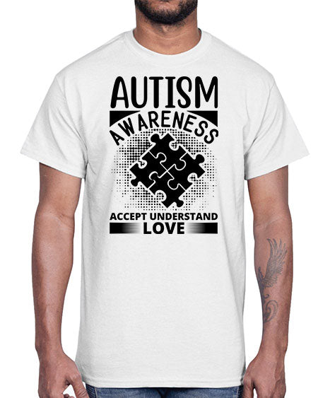 Autism awareness 01#- autism- Cotton Tee