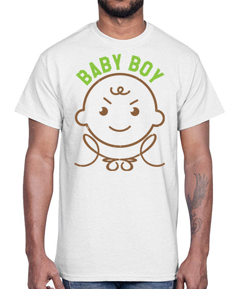Baby Boy Style 23#- baby shower- Cotton Tee