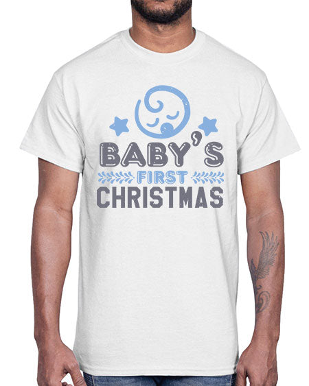 Baby First Christmas Style 25#- baby shower- Cotton Tee
