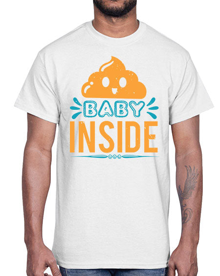 Baby Inside Style 26#- baby shower- Cotton Tee