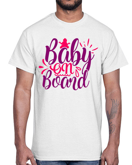 Baby On Board Style 29#- baby- Cotton Tee