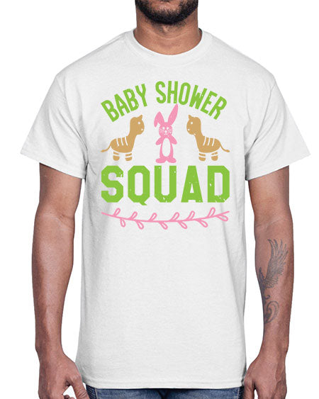 Baby Shower Squad Style 32#- baby shower- Cotton Tee
