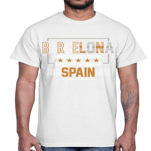 Barcelona 414#- cities- Cotton Tee