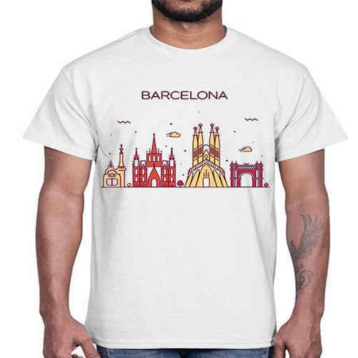 Barcelona 415#- cities- Cotton Tee