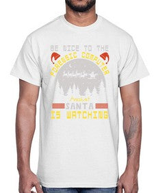 Be nice to the forensic computer analyst 32#- computer- Cotton Tee