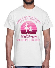 Behind every ballet dancer is ballet 81#- ballet- Cotton Tee