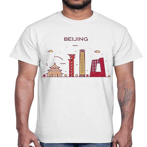 Beijing 428#- cities- Cotton Tee