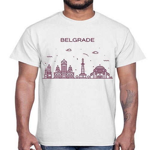 Belgrade 438#- cities- Cotton Tee